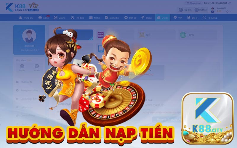 Hướng Dẫn Nạp Tiền